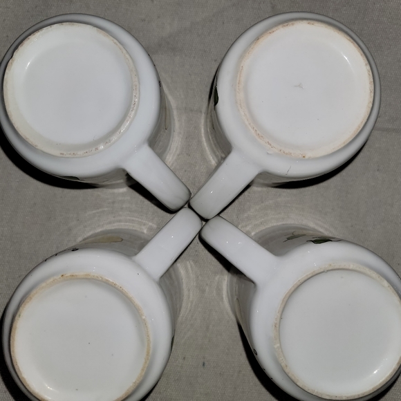 Nancy Lynn Retro 🍋 lemon coffee mugs collection, set of 4 excellent - Picture 3 of 8